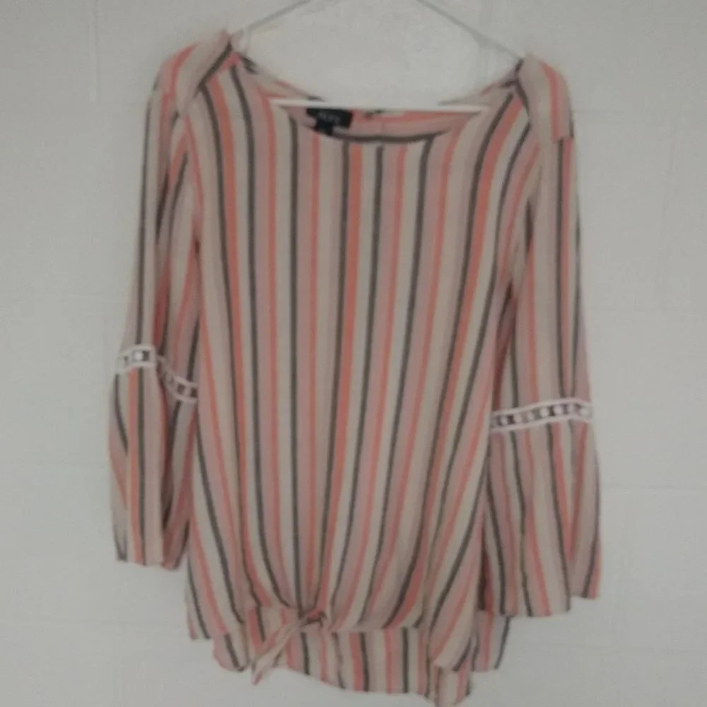 Alyx Peasant shirt with bell cut out sleeves